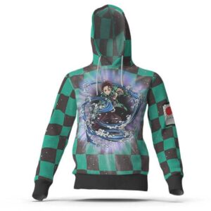 Majestic Water Breathing Aura Tanjiro Hoodie