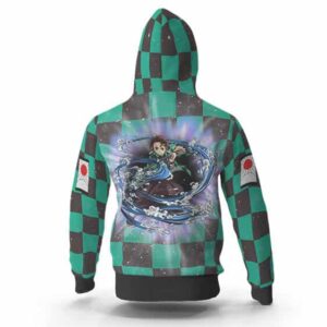 Majestic Water Breathing Aura Tanjiro Hoodie