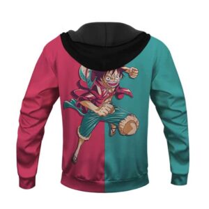 Monkey D. Luffy Fierce Attack Cool One Piece Hoodie Jacket