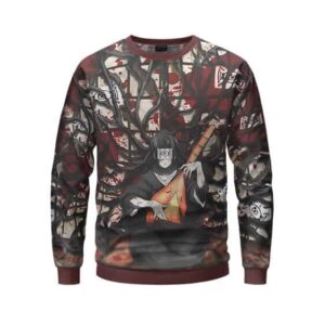 Nakime Infinity Castle Art Demon Slayer Sweater