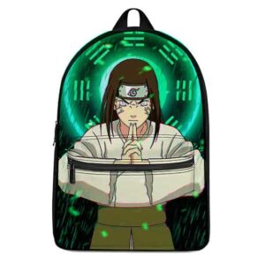 Neji Hyuga Eight Trigrams Glitch Art Dope Naruto Backpack