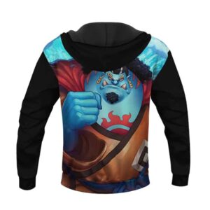 One Piece Jinbe Knight Of The Sea Badass Pullover Hoodie