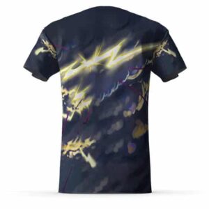 One Piece Sun God Nika Luffy Holding Thunder Tees