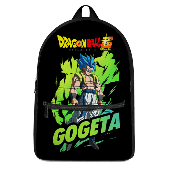 Perfect Saiyan Blue Gogeta Broly Aura Dragon Ball Super Backpack