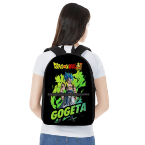 Perfect Saiyan Blue Gogeta Broly Aura Dragon Ball Super Backpack