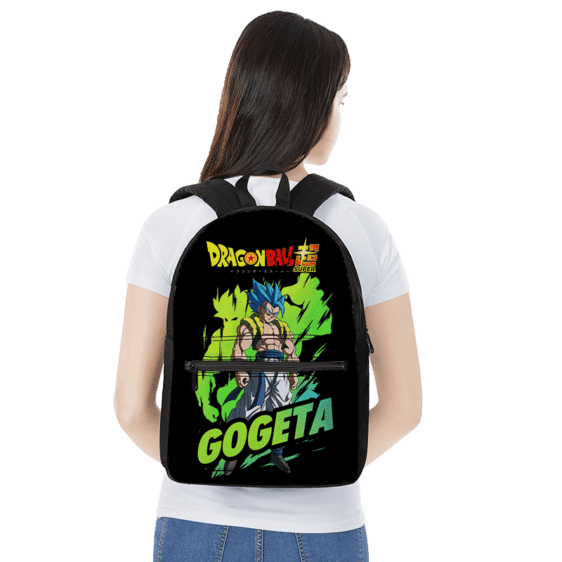 Perfect Saiyan Blue Gogeta Broly Aura Dragon Ball Super Backpack