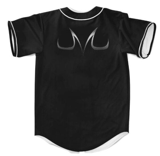 DBZ Demon Mark Majin Symbol Cool Black Baseball Jersey