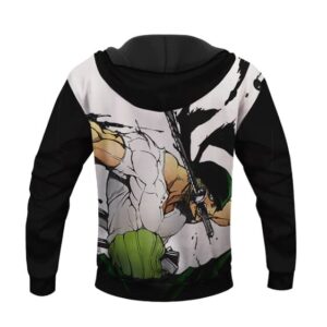 Roronoa Zoro Three-Sword Style Technique Art Epic Hoodie