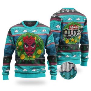 Sakonji Urokodaki Mask Ugly Christmas Sweatshirt