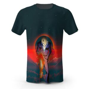 Sanji Diable Jambe Retro Wave Star Artwork Tees