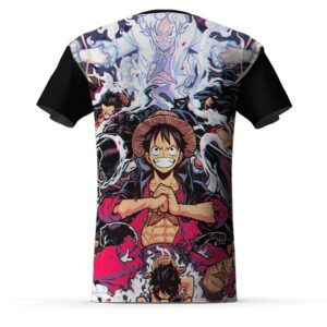 Straw Hat Monkey D. Luffy All Gear Forms Shirt