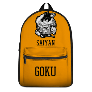 Super Saiyan Goku Awesome Dragon Ball Z Orange Backpack
