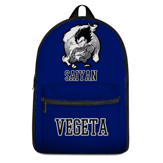 Super Saiyan Vegeta Awesome Dragon Ball Z Blue Backpack