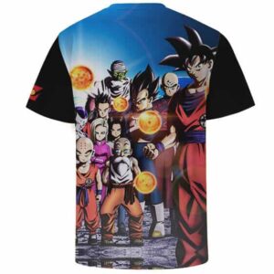 Dragon Ball Z Triumph Pose Goku And The Z Fighters T-shirt