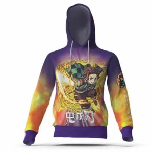 Tanjiro Kamado Radiant Space Colors Hoodie