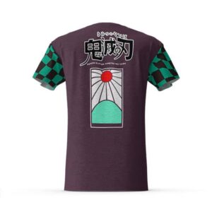 Tanjiro Kamado Retro Streetwear Graphic T-Shirt