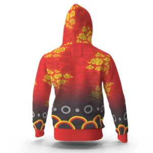 Tanjuro Kagura Outfit Pattern Hooded Sweatshirt