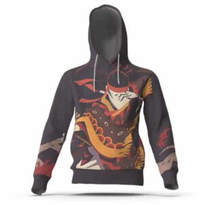 Tanjuro Kagura Ritual Dance Art Pullover Hoodie