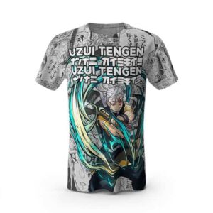 Tengen Uzui Manga Pattern Demon Slayer Graphic Tees