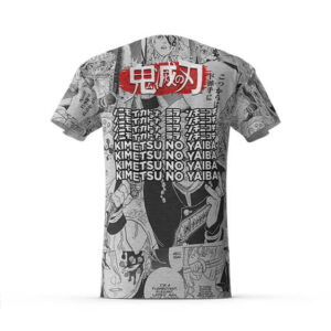 Tengen Uzui Manga Pattern Demon Slayer Graphic Tees