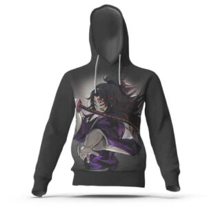 Twelve Kizuki Demon Kokushibo Fleshy Katana Hoodie