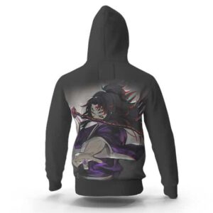 Twelve Kizuki Demon Kokushibo Fleshy Katana Hoodie