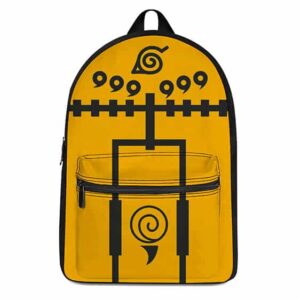 Uzumaki Naruto Nine-Tails Chakra Mode Cloak Inspired Backpack