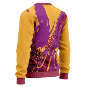 Dragon Ball Z Vibrant Beerus Artwork Wool Sweatshirt