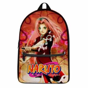 Young Ninja Sakura Haruno Design Art Lovely Naruto Backpack