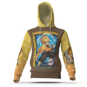 Zenitsu Agatsuma Lightning Breathing Art Hoodie