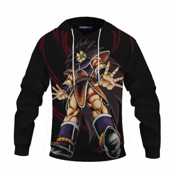 Dragon Ball Z The Well-Known Goku's Brother Raditz Black Hoodie