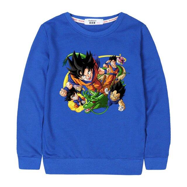 Dragon Ball Z Majin Buu Vs Gohan Goku Trunks And Vegeta Youth Black T-shirt  : Target