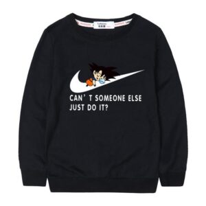 DBZ Can't Someone Else Just Do It Nike Inspired Kids Sweatshirt
