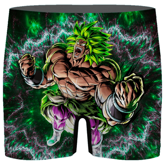 DBZ Angry Legendary Broly Awesome Print Men's Underwear