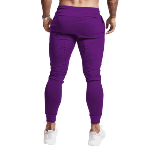 DBZ Chibi Majin Buu Purple Gym Workout Joggers Sweatpants