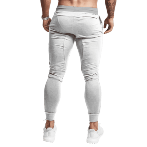 DBZ Goku Super Saiyan 2 HD Artwork Simple White Jogger Pants