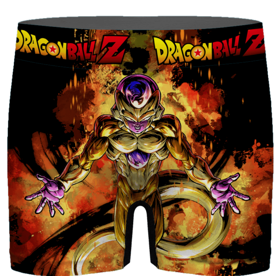 DBZ Golden Frieza Cool Pose Orange Aura Men's Brief