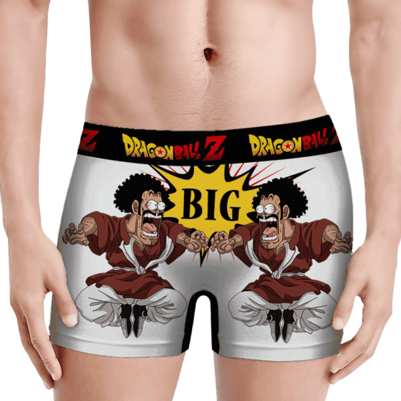 DBZ Mr Satan Shocked By Your Size Funny Men's Boxer Brief - lifestyle