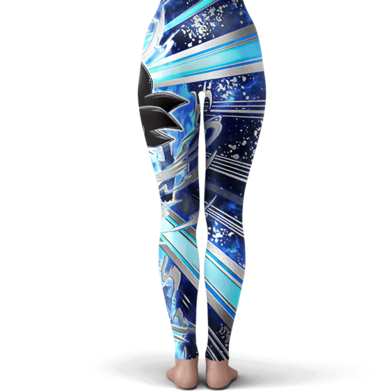 DBZ Son Goku Kamehameha Ultra Instinct Dope Yoga Pants