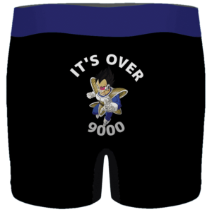 DBZ Vegeta Its Over 9000 Power Awesome Men's Boxer Brief