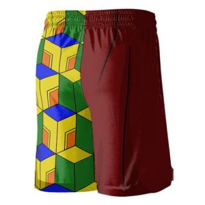 Demon Slayer Giyu Tomioka Haori Design NBA Shorts