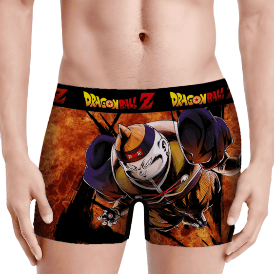 Dragon Ball Android 19 Flame Explosion Men's Boxer Brief- lifestyle