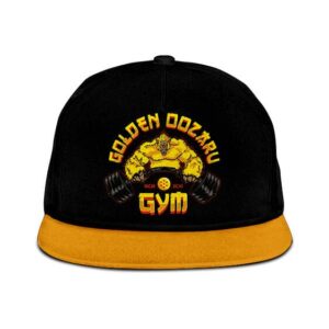 Dragon Ball Golden Oozaru Black Yellow Powerful Snapback Hat