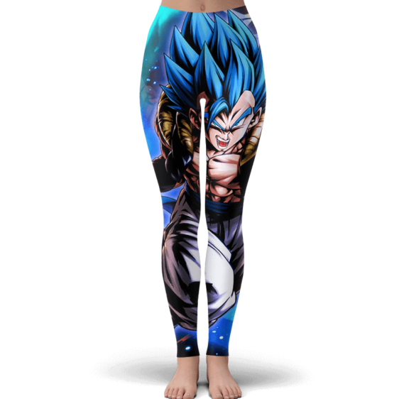 Dragon Ball Super Broly Movie Gogeta Blue Cool Leggings