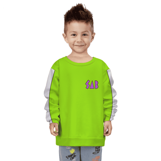 Dragon Ball Vegeta SAB Jacket Broly Movie Kids Pullover Sweater