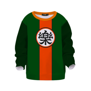 Dragon Ball Yamcha Cosplay Comfort Kanji Kids Sweater