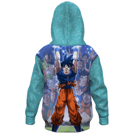 Dragon Ball Z Goku Spirit Ball Classic Kids Hoodie - back