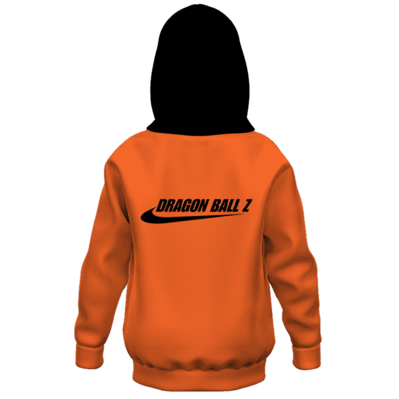 Dragon Ball Z Minimalist Nike Inspired Logo Kids Hoodie