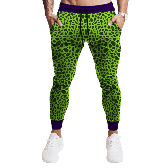 Dragon Ball Z Perfect Cell Pattern Cosplay Tracksuit Bottoms