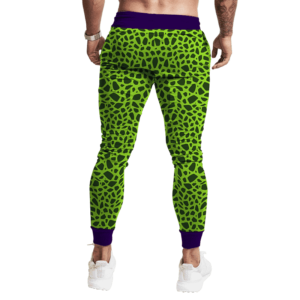 Dragon Ball Z Perfect Cell Pattern Cosplay Tracksuit Bottoms Back